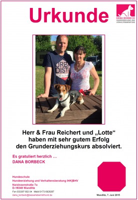 Herr & Frau Reichert und "Lotte"