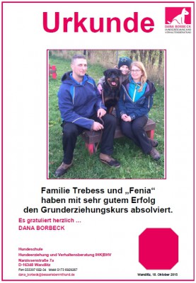 Familie Trebess und Fenia