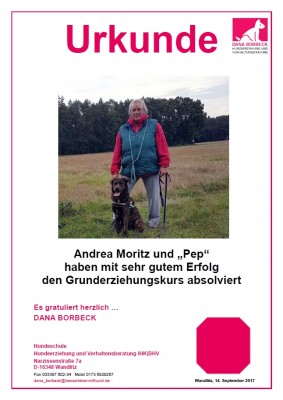 Andrea Moritz und Pep