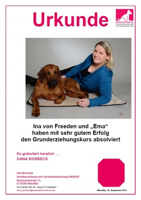 Ina von Freeden und Ema