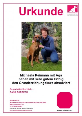 Michaela Reimann und Aga